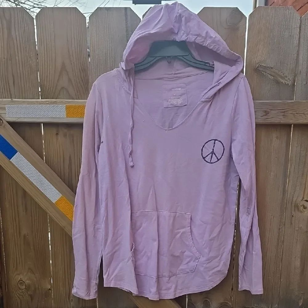 Sonoma Lavender Cotton Blend Top
